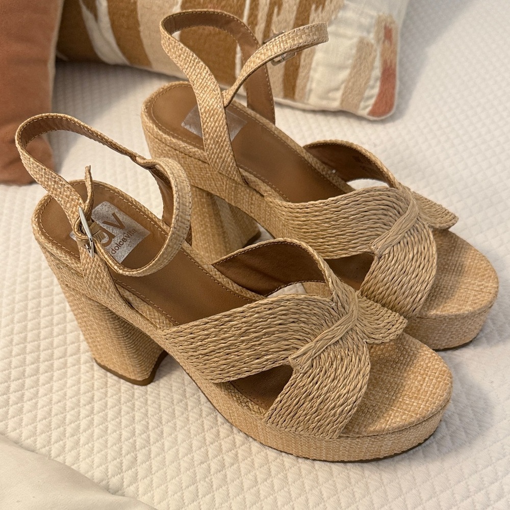 Dolce Vita Raffia Sandals